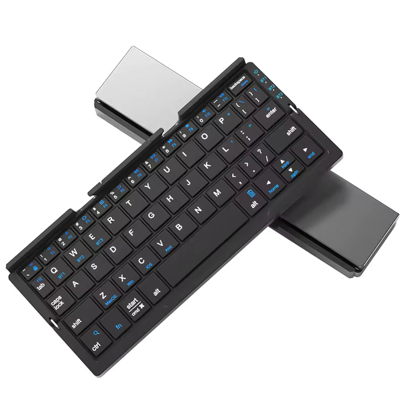 Portable Wireless Folding Keyboard – Work Anywhere on Phone, Tablet or Laptop